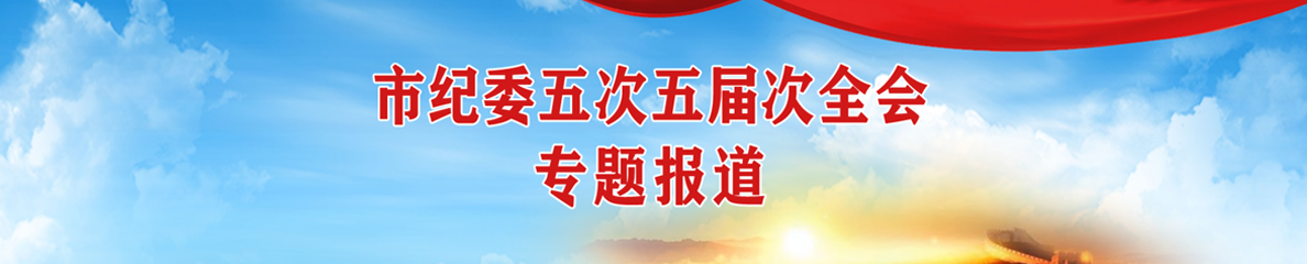市纪委五届五次全会专题报道