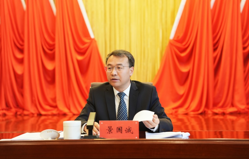 景国诚在张掖市纪委五届六次全会上作工作报告